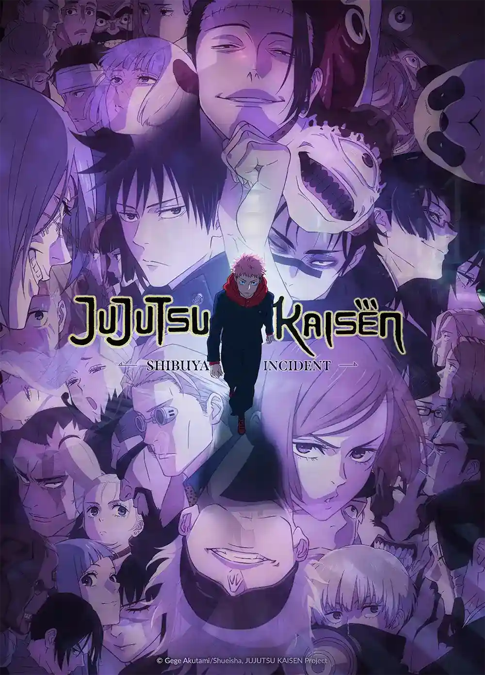 jujutsu kaisen shibuya incident poster